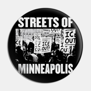 Streets Of Minneapolis Protest Song 2026 By Bruce Springsteen Pin