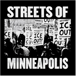 Streets Of Minneapolis Protest Song 2026 By Bruce Springsteen Posters and Art