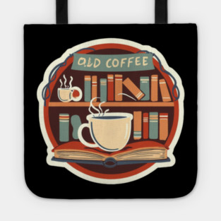 Old Bookstore Coffee Vibes Tote