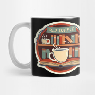 Old Bookstore Coffee Vibes Mug