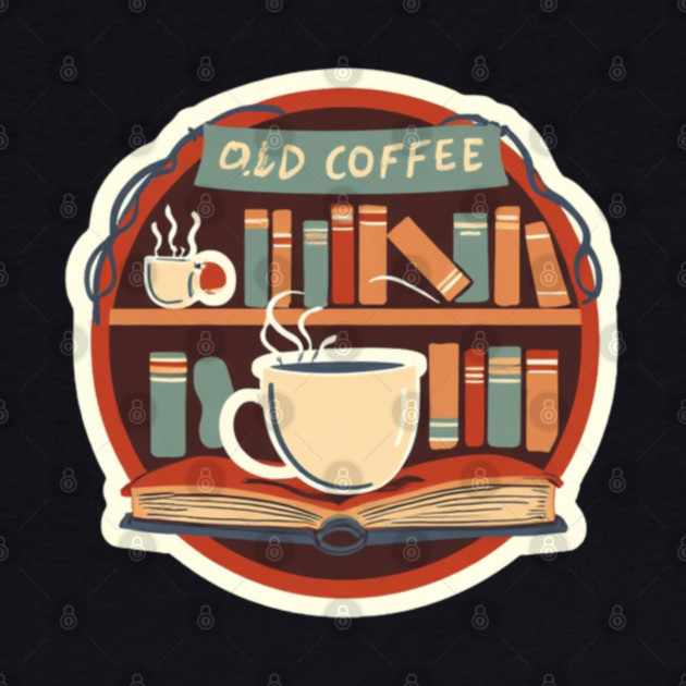 Old Bookstore Coffee Vibes by SR8891