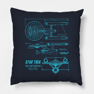 STAR TREK - classic specs Pillow