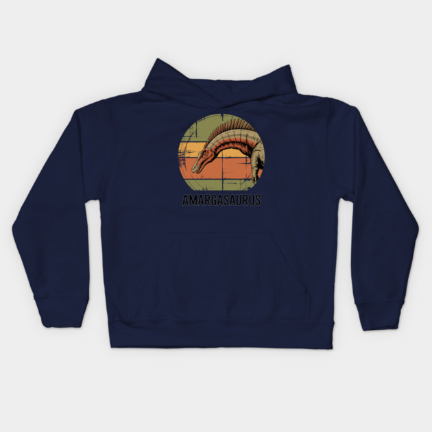 Amargasaurus Kids Hoodie by JessArty