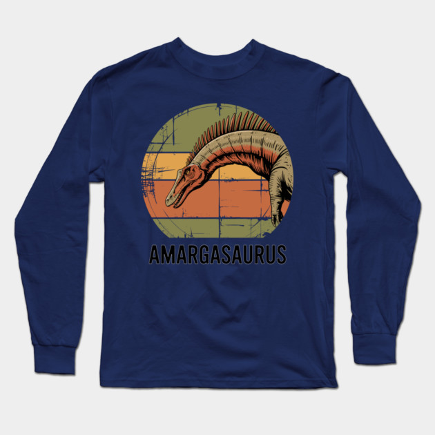 Amargasaurus Long Sleeve T-Shirt by JessArty