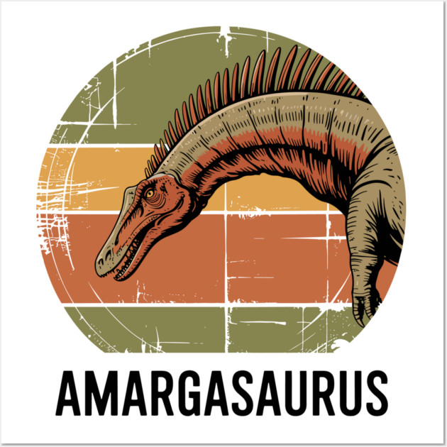 Amargasaurus Wall Art by JessArty