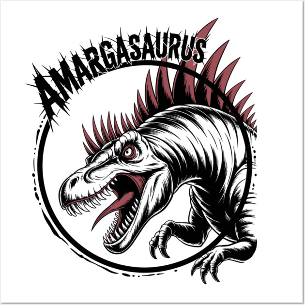 Amargasaurus Wall Art by JessArty