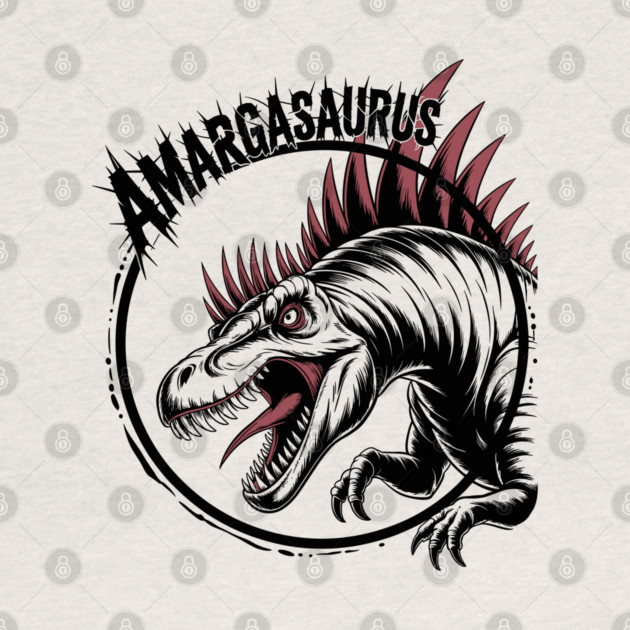 Amargasaurus by JessArty