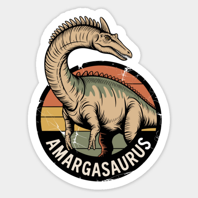Amargasaurus-dinosaur Magnet by JessArty