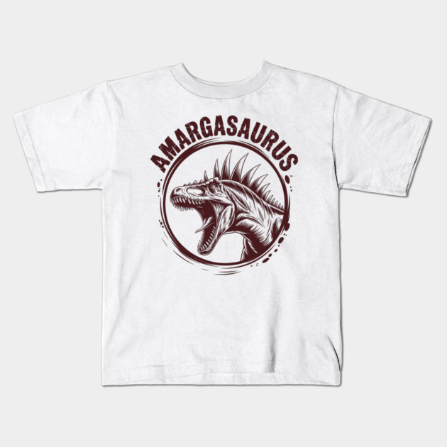 Amargasaurus-dinosaur Kids T-Shirt by JessArty