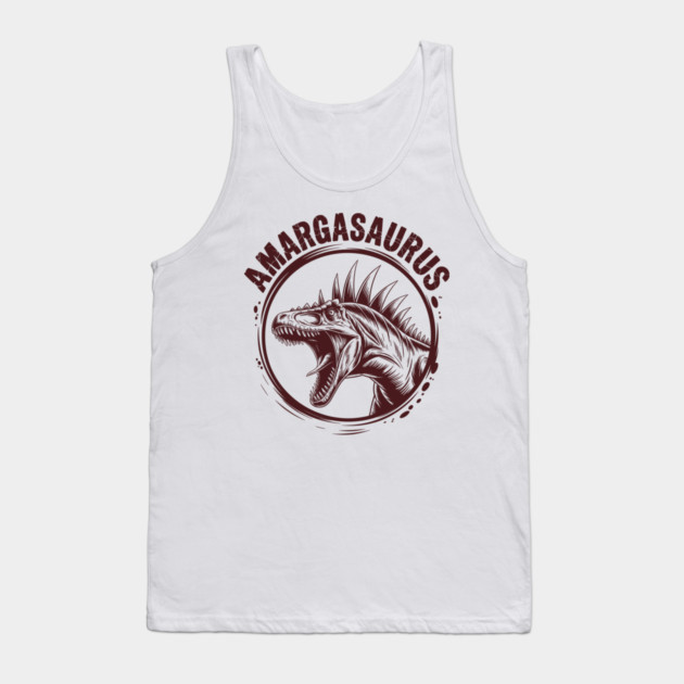 Amargasaurus-dinosaur Tank Top by JessArty