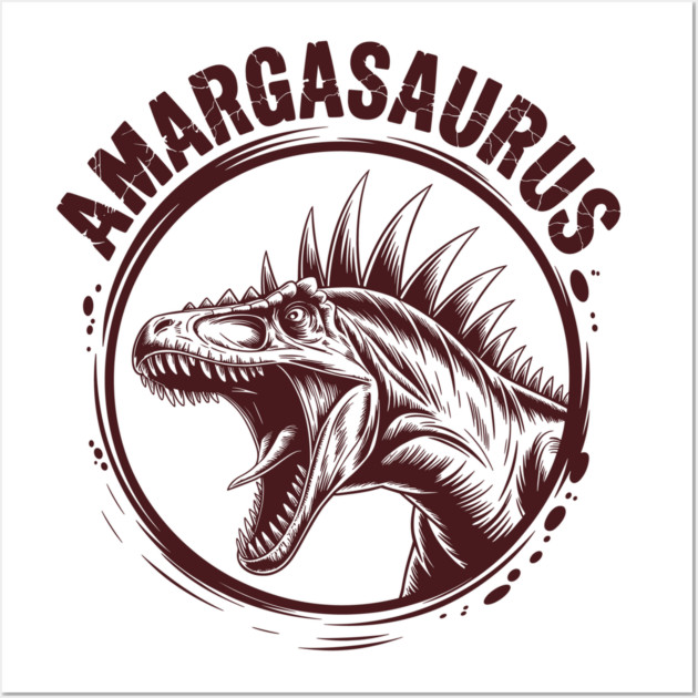 Amargasaurus-dinosaur Wall Art by JessArty