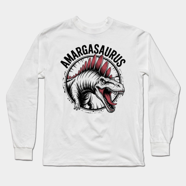 Amargasaurus Long Sleeve T-Shirt by JessArty