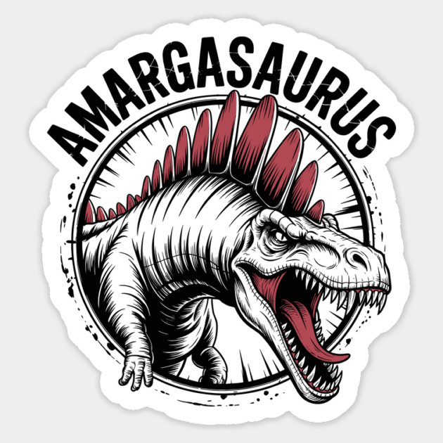 Amargasaurus Magnet by JessArty