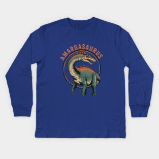 Amargasaurus-dinosaur Kids Long Sleeve T-Shirt