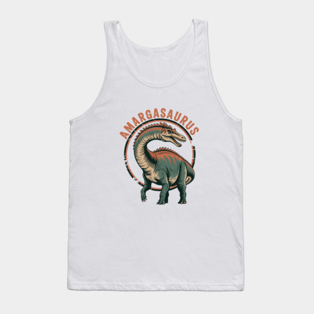 Amargasaurus-dinosaur Tank Top by JessArty