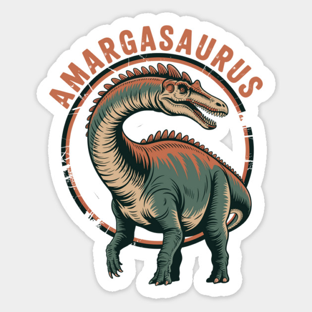 Amargasaurus-dinosaur Magnet by JessArty