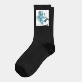 Ol' Dirty Bastard ODB Smoke Dispersion Portrait Socks