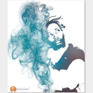 Ol' Dirty Bastard ODB Smoke Dispersion Portrait Posters and Art
