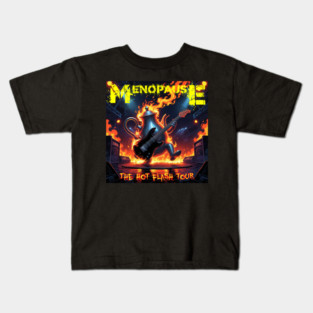 Menopause Mayhem Kids T-Shirt