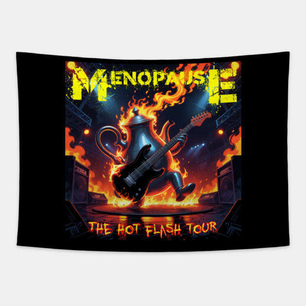 Menopause Mayhem Tapestry by faithfamilyhomedesigns