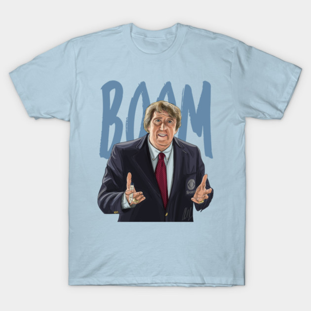 Madden: Nicolas Cage is John Madden saying "BOOM" T-Shirt by 51Deesigns