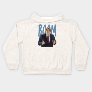 Madden: Nicolas Cage is John Madden saying "BOOM" Kids Hoodie