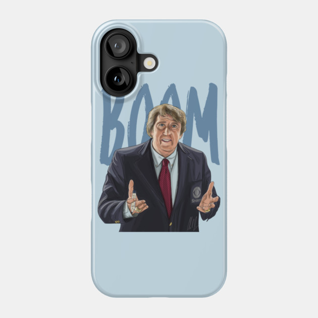 Madden: Nicolas Cage is John Madden saying "BOOM" Phone Case by 51Deesigns