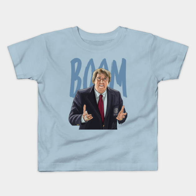 Madden: Nicolas Cage is John Madden saying "BOOM" Kids T-Shirt by 51Deesigns