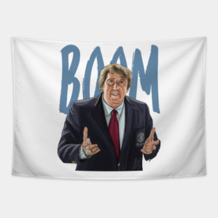 Madden: Nicolas Cage is John Madden saying "BOOM" Tapestry