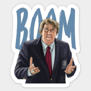 Madden: Nicolas Cage is John Madden saying "BOOM" Magnet