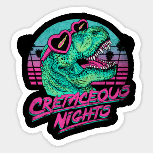 Cretaceous Nights Sticker