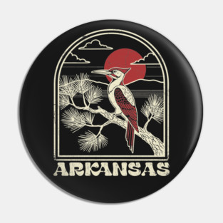 Arkansas Ivory Bill Pin