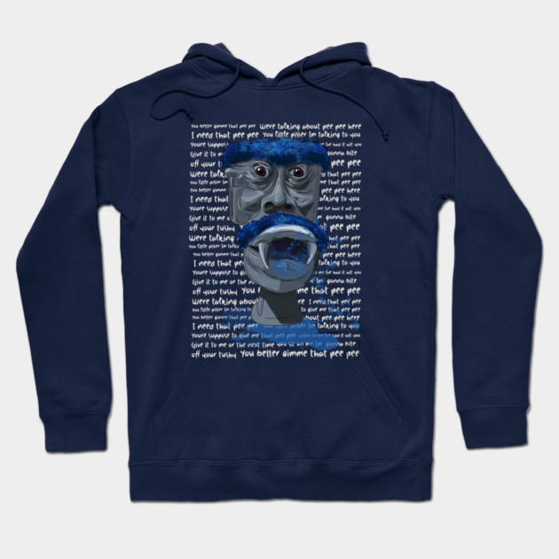 Look Who's Talking Too: Mr. Toilet Man Wants That Pee Pee Hoodie by 51Deesigns