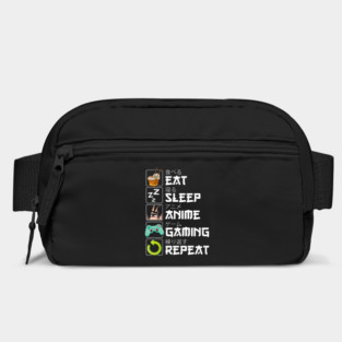 Eat Sleep Anime Gaming Repeat Kawaii Otaku Bag