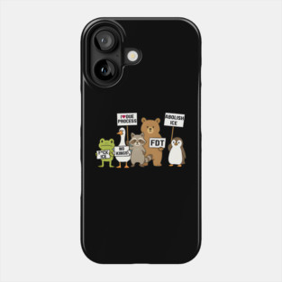 Defund ICE Out Now Phone Case
