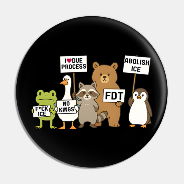 Defund ICE Out Now Pin by Donald's Store 2