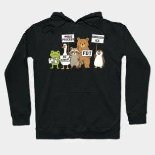 Defund ICE Out Now Hoodie