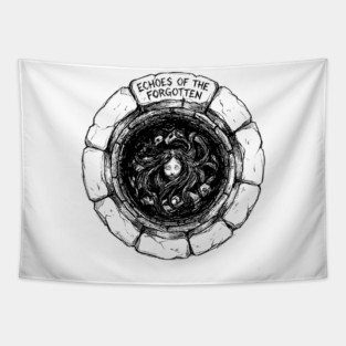 The Abyssal Well - Japanese Horror Tapestry