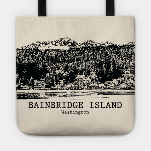 Bainbridge Island - Washington Tote by Lakeric