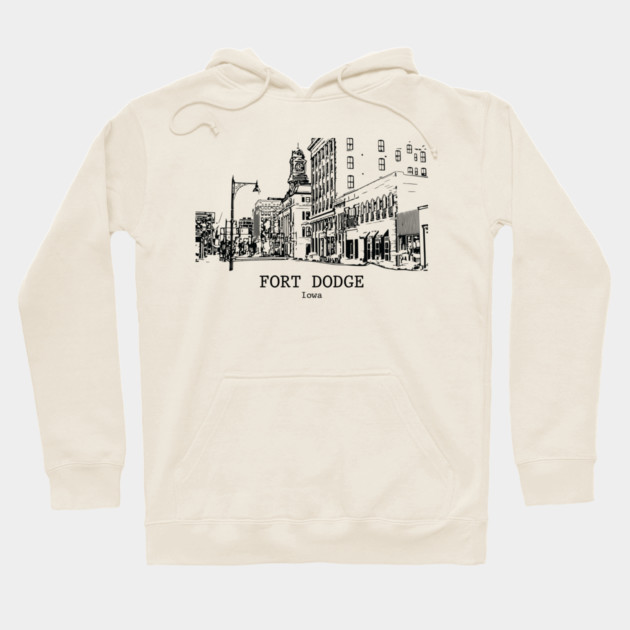 Fort Dodge - Iowa Hoodie by Lakeric