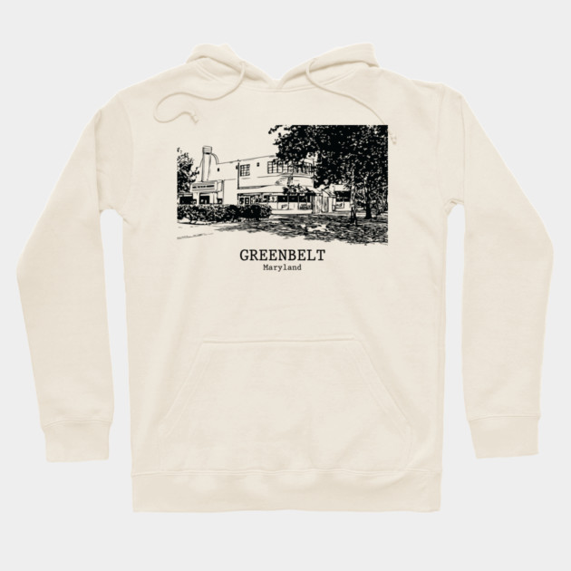 Greenbelt - Maryland Hoodie by Lakeric