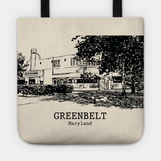 Greenbelt - Maryland Tote by Lakeric