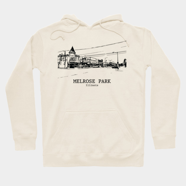 Melrose Park - Illinois Hoodie by Lakeric