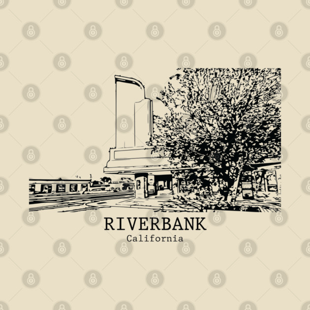 Riverbank - California by Lakeric