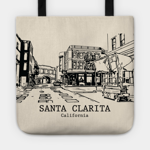 Santa Clarita - California Tote by Lakeric