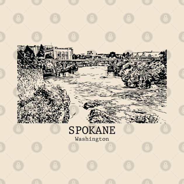 Spokane - Washington by Lakeric