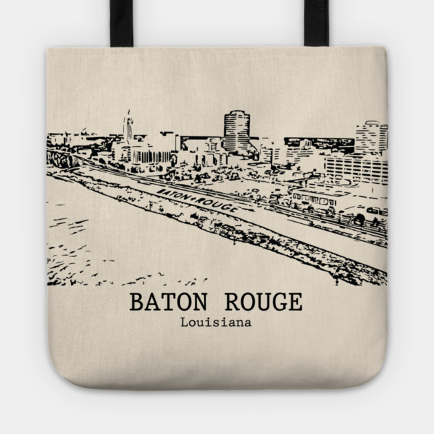 Baton Rouge - Louisiana Tote by Lakeric
