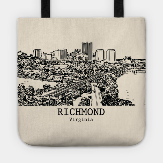 Richmond - Virginia Tote by Lakeric
