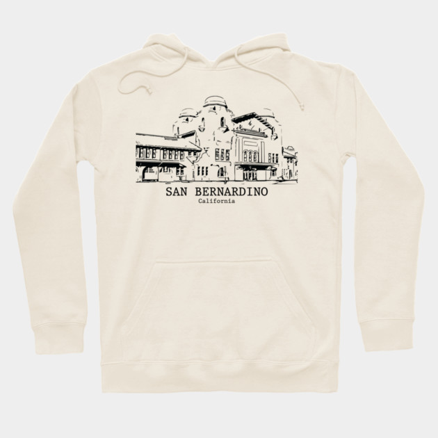 San Bernardino - California Hoodie by Lakeric