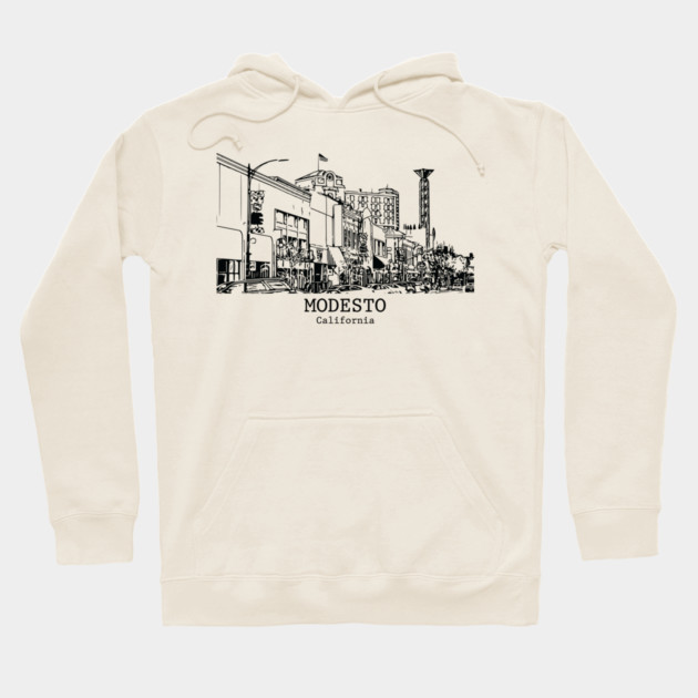 Modesto - California Hoodie by Lakeric